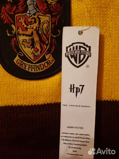 Теплый Шарф Гарри Поттер Гриффиндора/Хогвартс