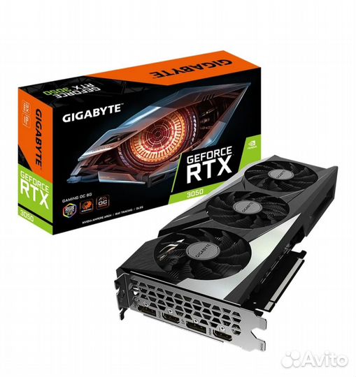 Видеокарта gigabyte nvidia GeForce RTX 3050