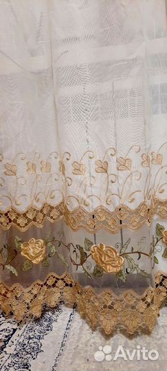 Шторы и тюль бу