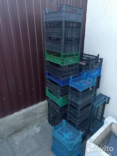 Пластиковые ящики для овощей бу