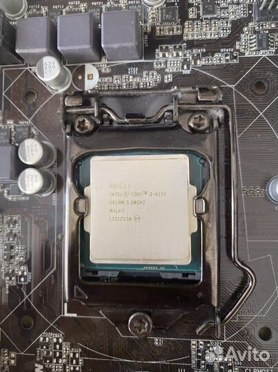 Материнская плата asrock b85 core i3 4330