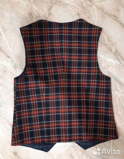 Жилетка для мальчика школьная размер 128