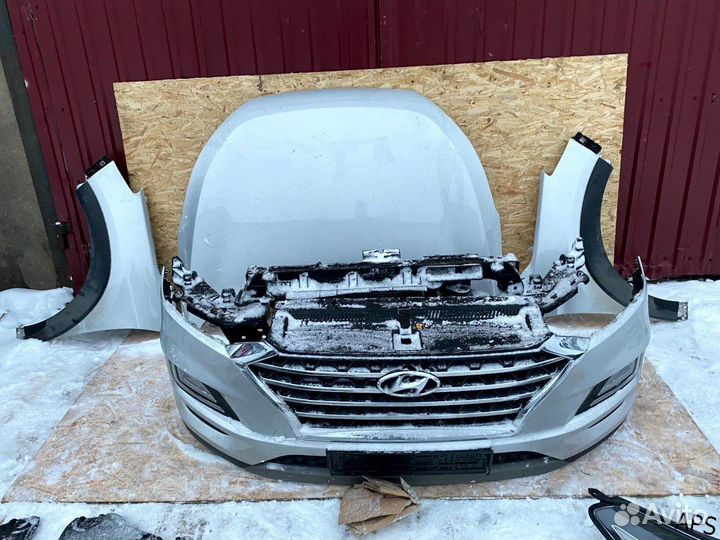 Ноускат передняя часть Hyundai Tucson 3 TL рест