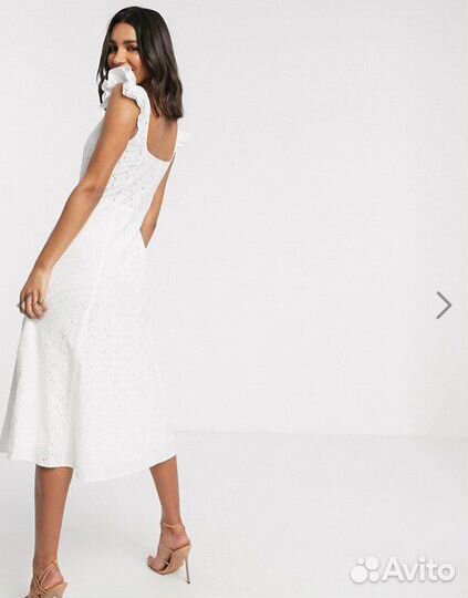 Белый сарафан ASOS design