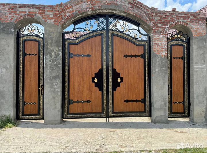 Ворота на заказ кованные