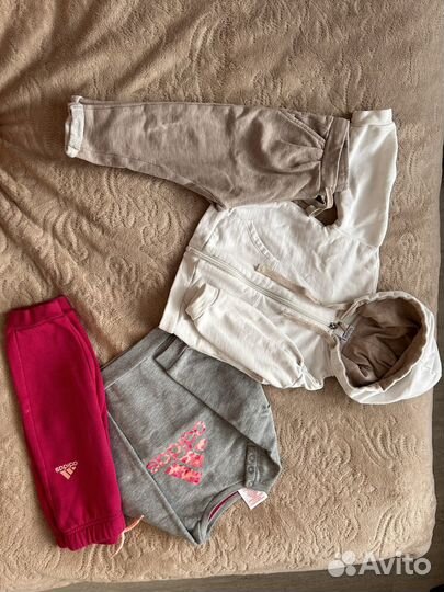 Вещи пакетом на девочку 68 74 80