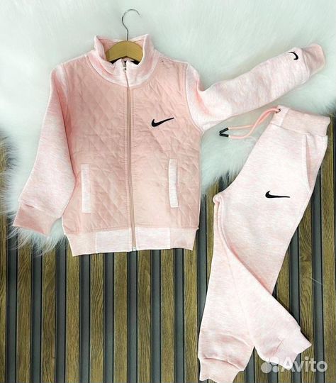 Спортивный костюм на флисе для девочки