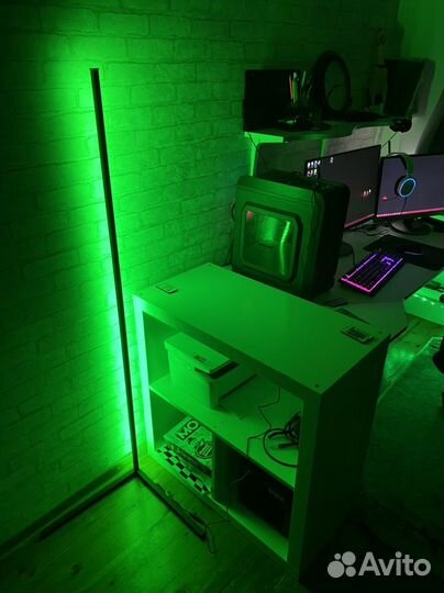 Лампа напольная,торгер,RGB светильник