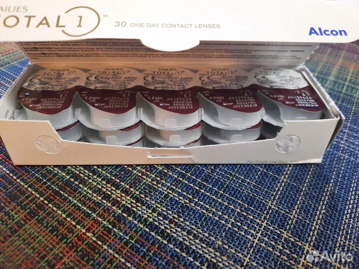 Линзы контактные однодневные