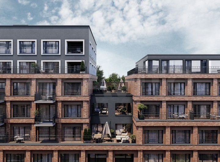 Квартира-студия, 71,9 м², 6/9 эт.