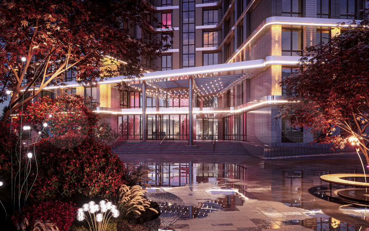 2-к. квартира, 67,4 м², 22/26 эт.