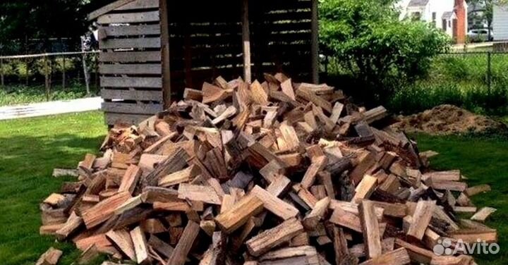 Дрова в мешках
