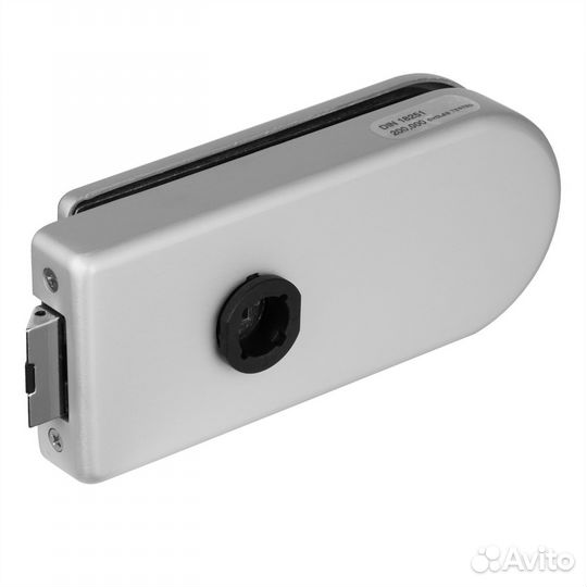 Замок для стеклянной двери гладкий