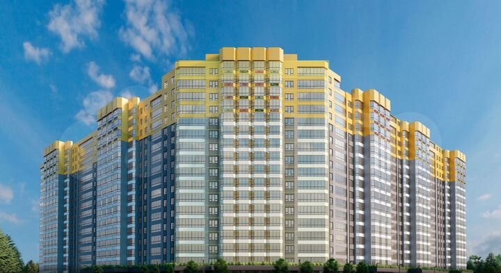 1-к. квартира, 40,5 м², 11/16 эт.