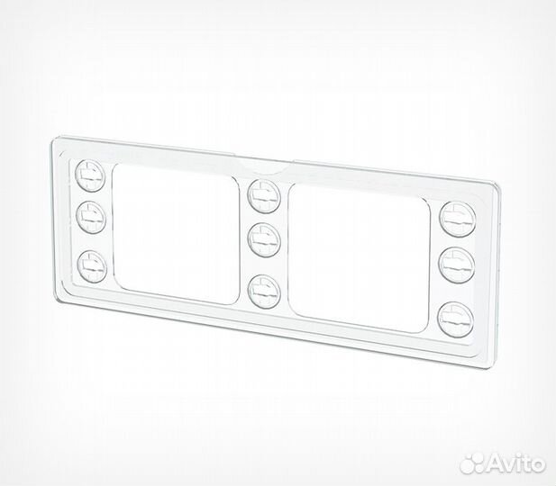 Рамка пластиковая серии техно мини формата 1/4 А4