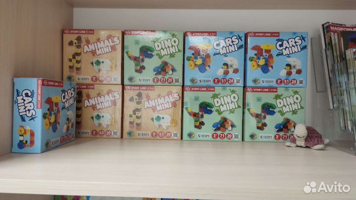 Конструктор Gigo Животные-мини.Новый набор