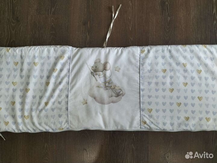 Комплект в кроватку с бортиками