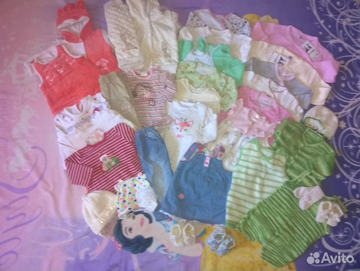 Вещи на девочку, пакетом