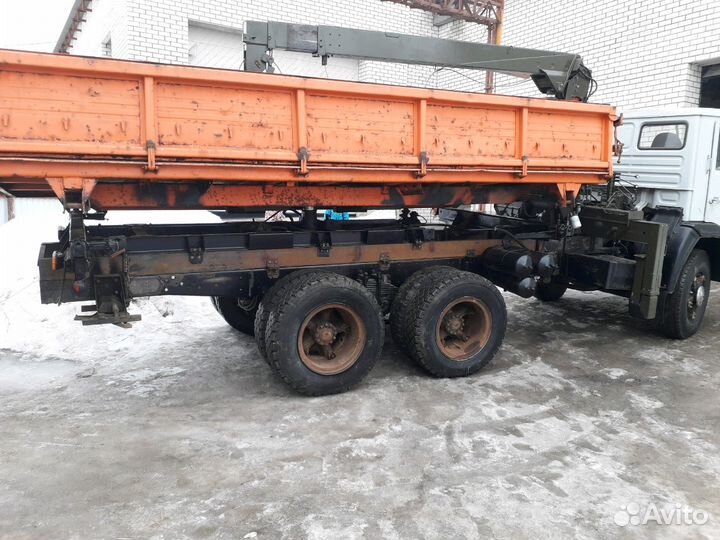 Услуги камаза самосвала с манипулятором