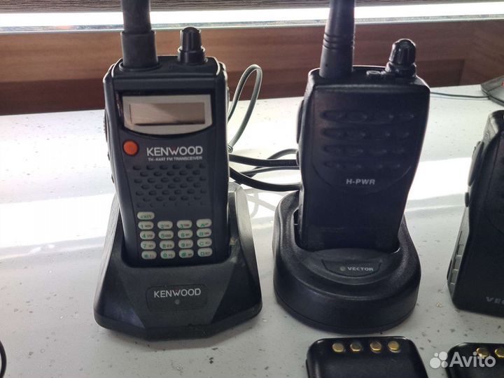 Рация kenwood, vector