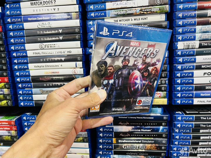 Lego avengers ps 4 диск новый