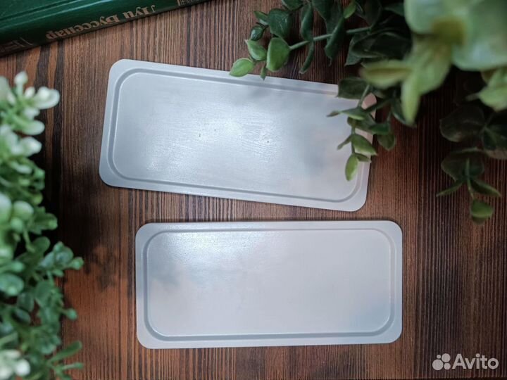 Подсвечник/Подставка из гипса прямоугольные