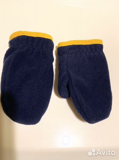 Новая шапка и варежки комплект