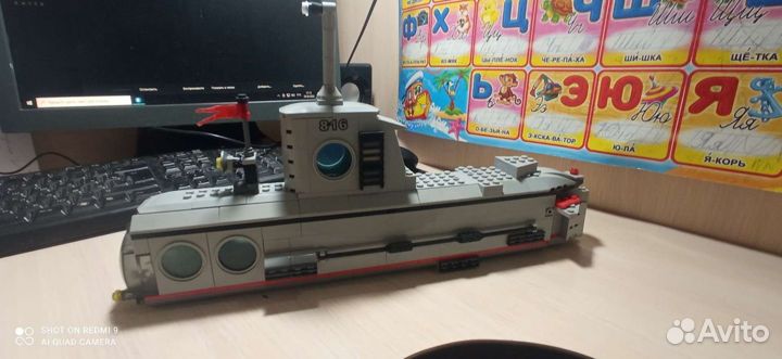 Lego подводная лодка