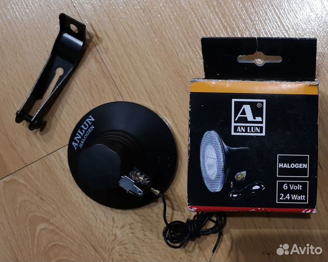 Фонарь велосипедный для динамовтулки