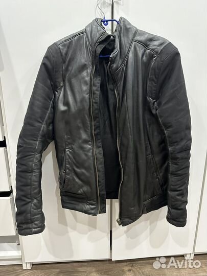 Кожаная куртка Dirk bikkembergs мужская оригинал