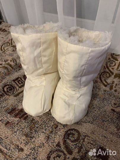 Пинетки на овчине