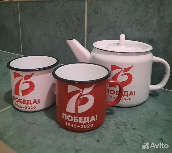 Набор чайник и кружки