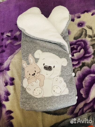 Конверт на выписку зимний