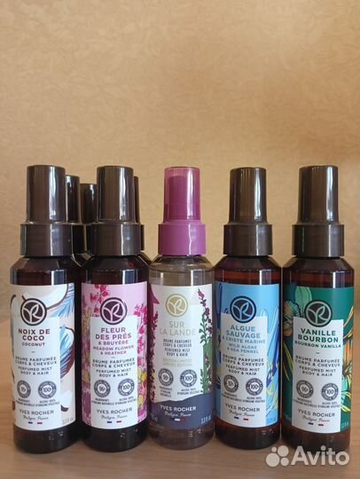 Молочко, масло, спрей Ив Роше
