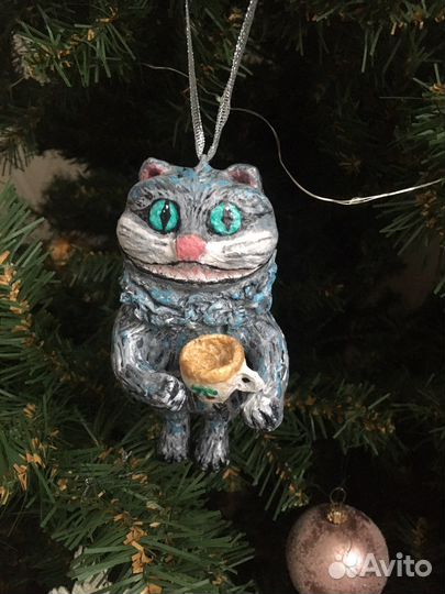 Чеширский кот из ваты