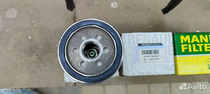Фильтр масляный renault