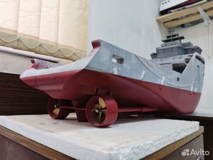 Модель корабля rc KL Sandefjord, модель для сборки