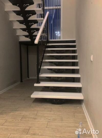 Перила деревянные с установкой