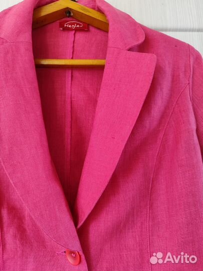 Жакет женский льняной Hegler, размер 44-46