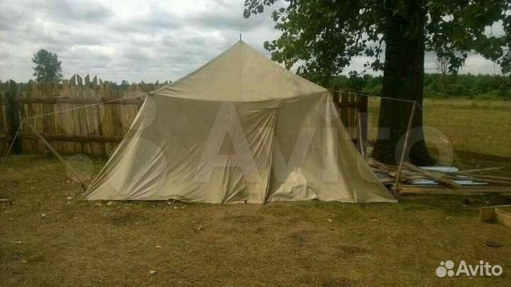 Палатка лагерная солдатская с хранения