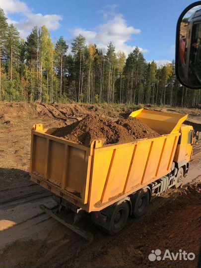 Песок, пгс, щебень, грунт, торф и т. д