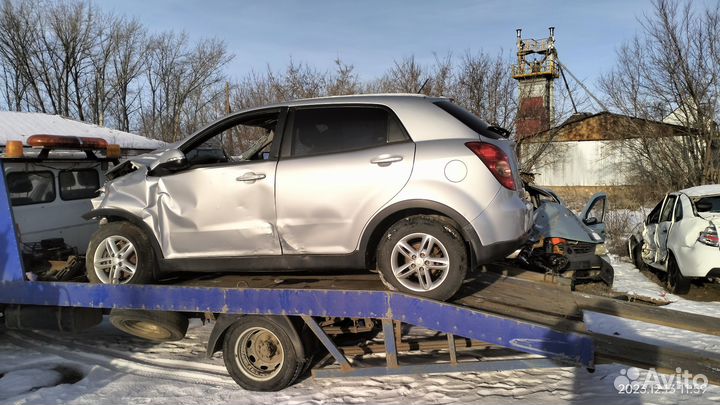 Разбор Ssangyong actyon 2 2011 АКПП diesel