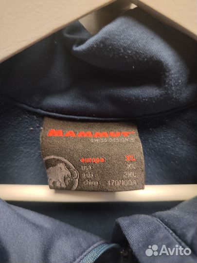 Флисовая кофта Mammut