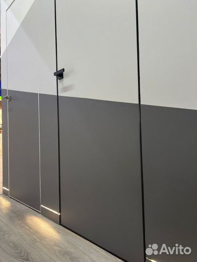 Скрытые межкомнатные двери под покраску