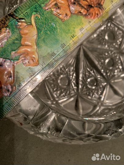 Хрустальная пепельница