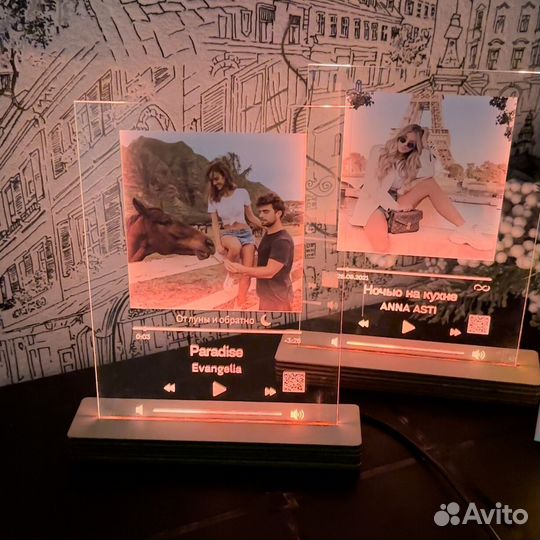 Трек пластинка с фото