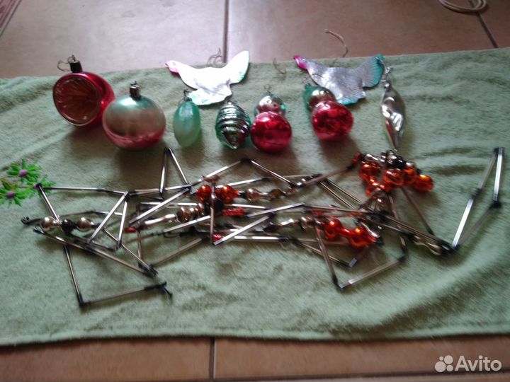 Ёлочные игрушки СССР