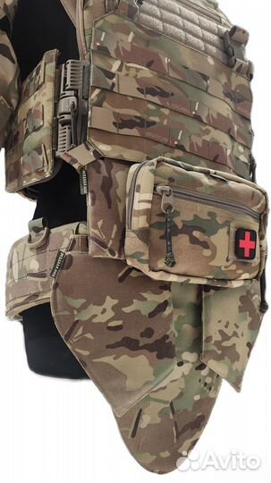 Напашник трехсекционный