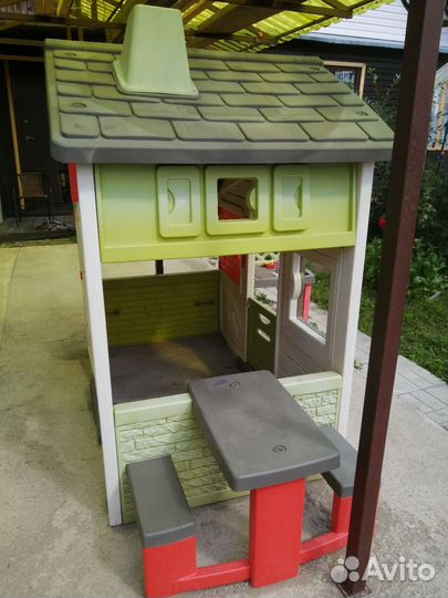 Детский домик Smoby + супермаркет в подарок