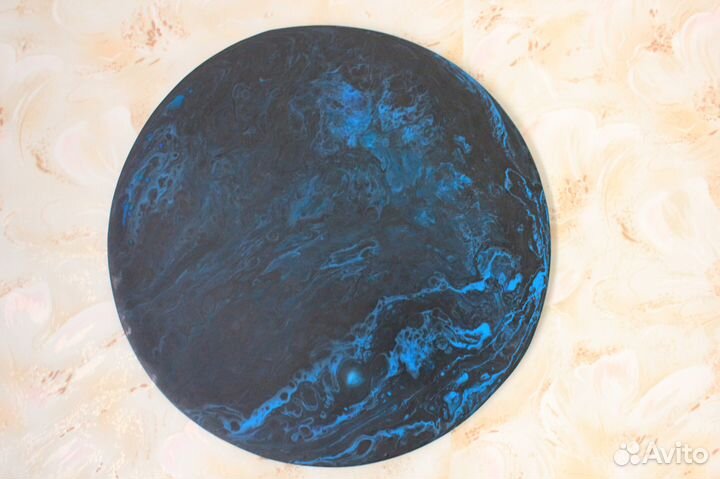 Картина флюид арт интерьерная